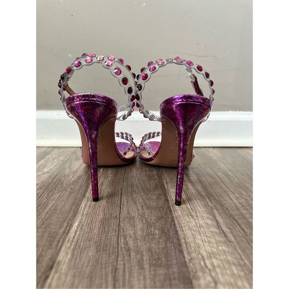 Aquazzura Tequila Plexi Sandals 105mm - Picture 10 of 16